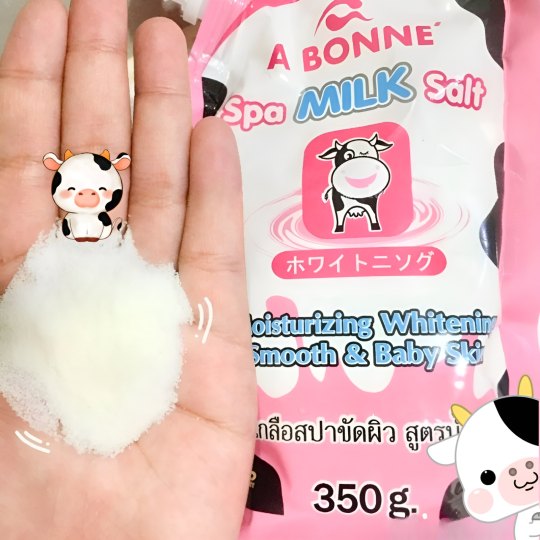 Muối Tắm Tẩy Tế Bào Chết A Bonne Spa Milk Salt Chiết Xuất Sữa Bò 