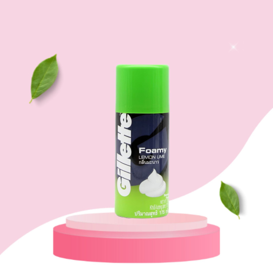 Bọt Cạo Râu Gillette Foamy Hương Chanh 175g