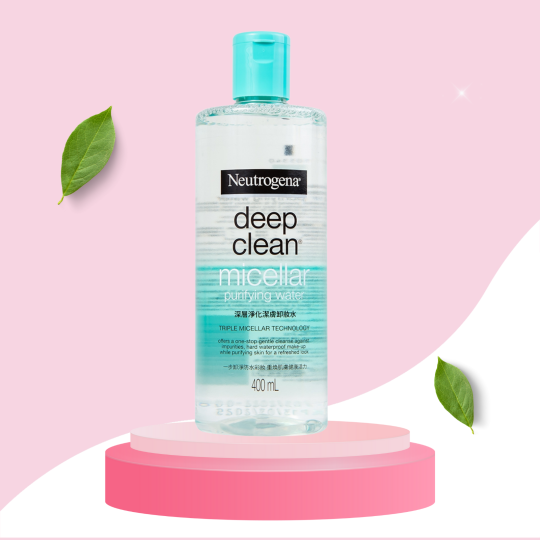 Nước Tẩy Trang Neutrogena Deep Clean Micellar Purifying Water Johnson & Johnson (400ml)