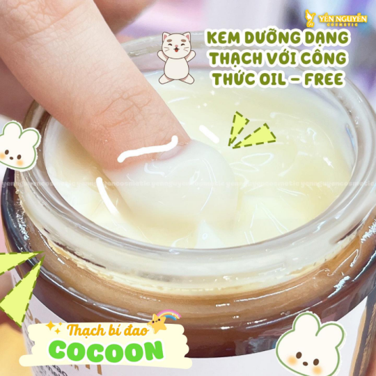 Thạch Bí Đao Dưỡng Ẩm Cocoon Winter Melon Gel Cream 30ml