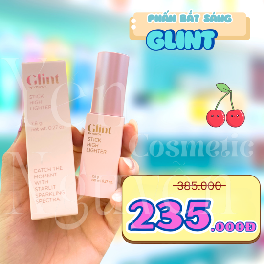 Nhũ Bắt Sáng Dạng Thỏi Glint Stick High Lighter 03 Rosy Moon 7.8g