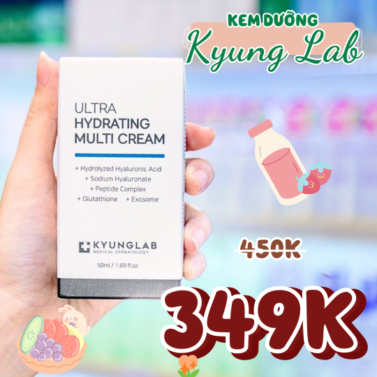 Kem Dưỡng ẩm, Phục hồi da Kyung Lab Ultra Hydrating Multi Cream 50ml