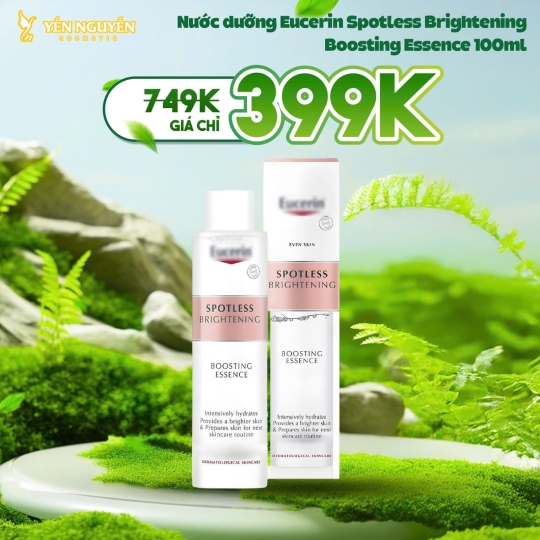 Nước dưỡng Eucerin Spotless Brightening Boosting Essence 100ml