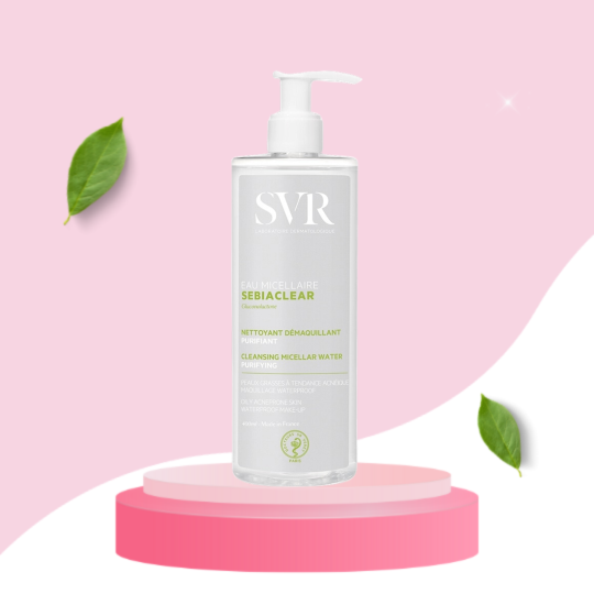 Nước Tẩy Trang Làm Sạch Sâu Loại Bỏ Dầu Nhờn SVR Sebiaclear Eau Micellaire