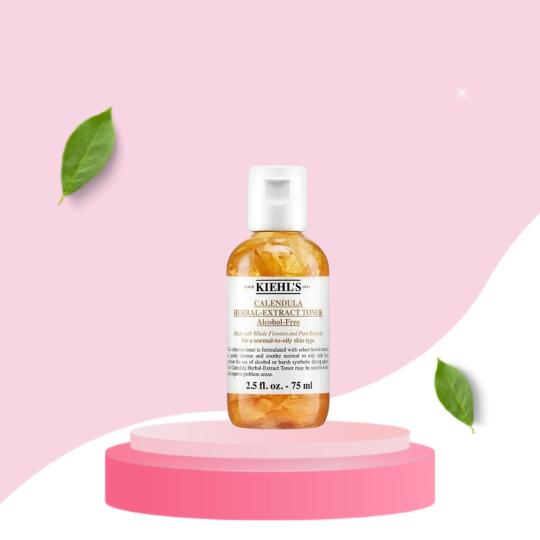 Nước Hoa Hồng Hoa Cúc Kiehl's Calendula Herbal Extract Toner Alcohol Free 75ml