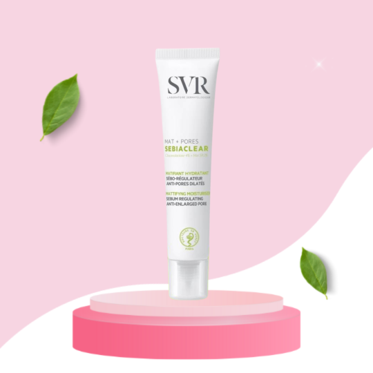 Kem Dưỡng Giảm Mụn, Thông Thoáng Lỗ Chân Lông SVR Sebiaclear Mat + Pores 40ml