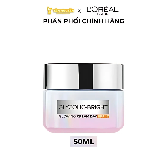 Kem Dưỡng Sáng Da Ban Ngày Loreal Glycolic - Bright Glowing 15ml/50ml