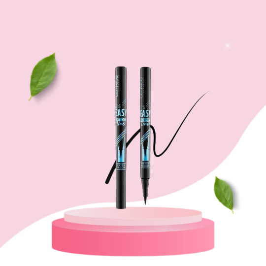 Bút Dạ Kẻ Mắt Catrice Brush Ink 010 Black Lifeproof
