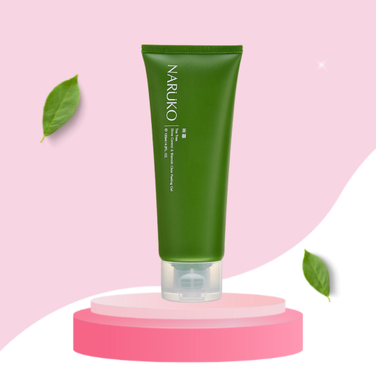 Tẩy Tế Bào Chết Cho Da Mụn Chiết Xuất Tràm Trà Naruko Tea Tree Shine Control & Blemish Clear Peeling Gel 120ml