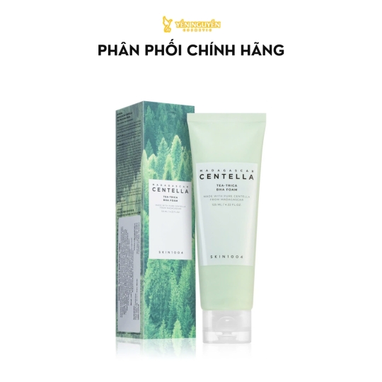Sữa rửa mặt Skin1004 Madagasca Centella Tea-Trica BHA 125ml