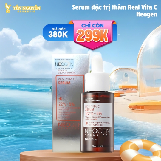 Tinh Chất Dưỡng Trắng, Mờ Thâm Neogen Real Vita C Serum 22% + 5% 