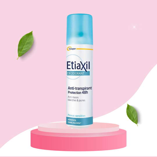 Xịt Khử Mùi EtiaXil Deodorant Anti-Transpirant Protection 48H Aérosol