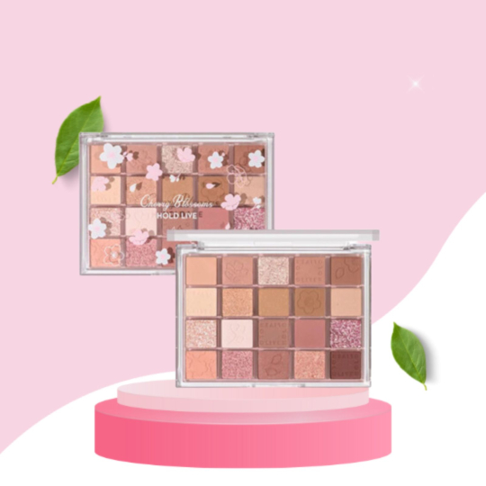 Bảng Mắt 20 Ô Hold Live Evening Sakura Dance Eyeshadow Palette #802