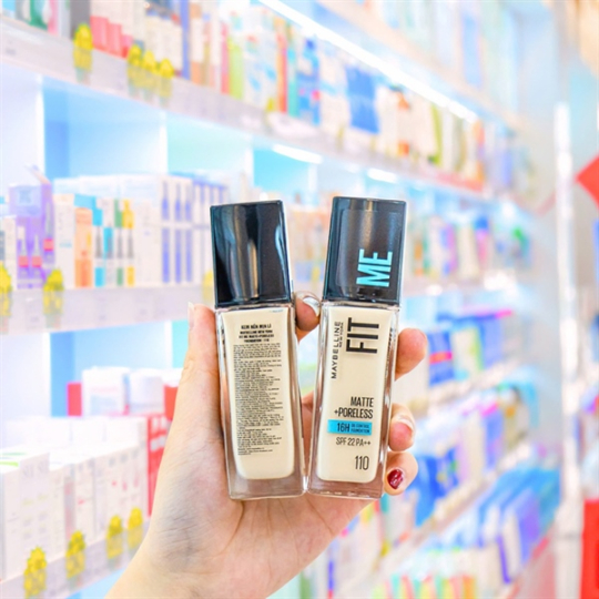[MUA 1 TẶNG 1] Kem nền Fit Me Matte + Poreless 16H Oil Control Maybelline 110