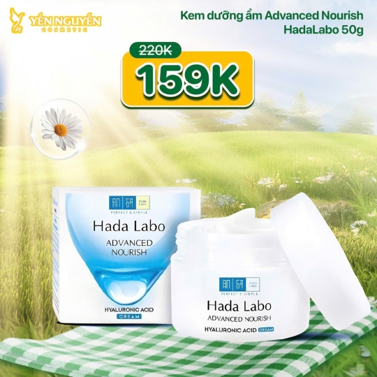 Kem Dưỡng Hada Labo Advanced Nourish Cấp Ẩm Tối Đa 50g