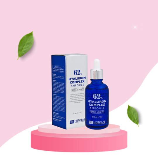 Tinh Chất Siêu Cấp ẩm Histolab 62% Hyaluron Complex Ampoule Derma Science 50ml