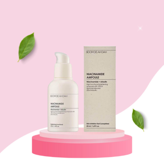 Huyết Thanh Dưỡng Trắng Căng Bóng Da BOOM DE AH DAH Niacinamide Ampoule 50ml