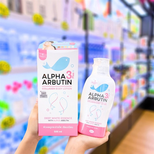 Dưỡng Thể Body Alpha Arbutin Collagen Lotion 500ml