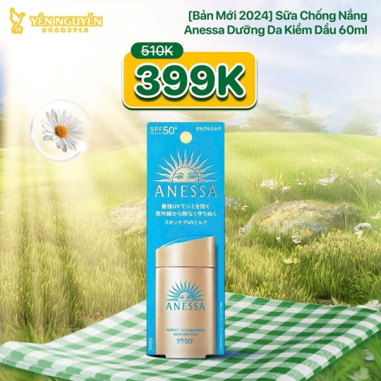 Sữa Chống Nắng Anessa Perfect UV Milk SPF50 60ml