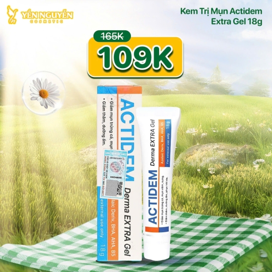 Gel Giảm Mụn Actidem Derma Extra Gel 18g