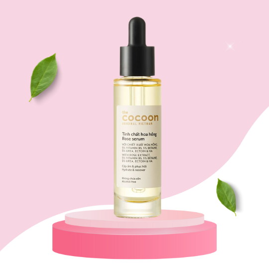Tinh Chất Hoa Hồng Cocoon 30ml Cấp Nước, Cấp Ẩm Da