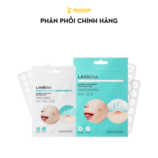 Miếng Dán Mụn Lanbena Ngày Và Đêm 