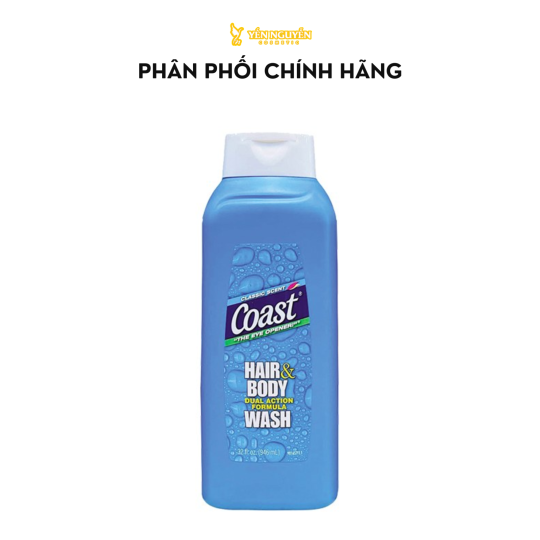 Sữa Tắm Gội Coast Classic Scent 946ml