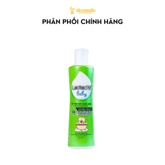 Sữa Tắm Gội Trẻ Em Lactacyd Baby Extra Milky 250ml