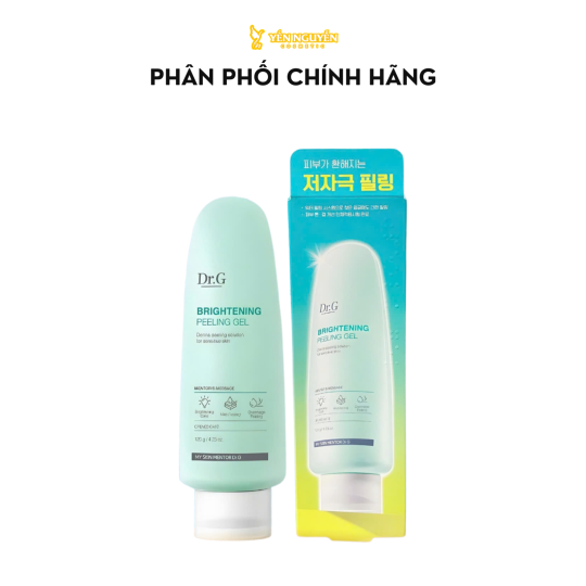 Tẩy Tế Bào Chết Dạng Gel Dịu Nhẹ, Làm Sáng Da Dr.G Brightening Peeling Gel 120g