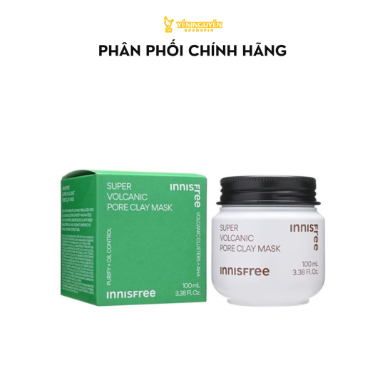Mặt Nạ Đất Sét Innisfree Super Volcanic Pore Clay Mask 100ml