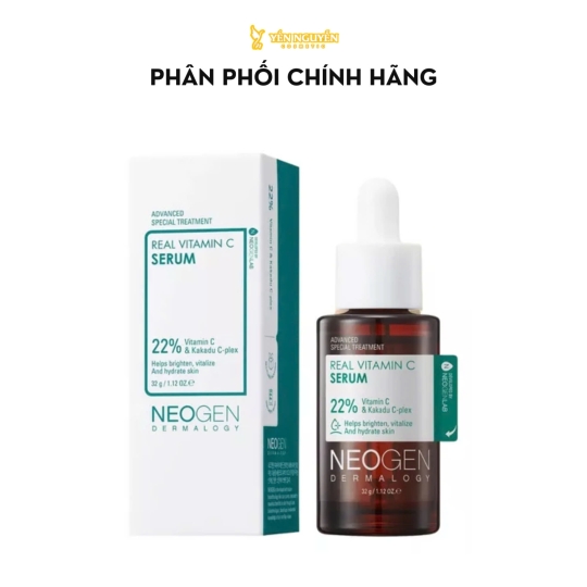 Serum Neogen Real Vitamin C 22% Xanh Lá 32g