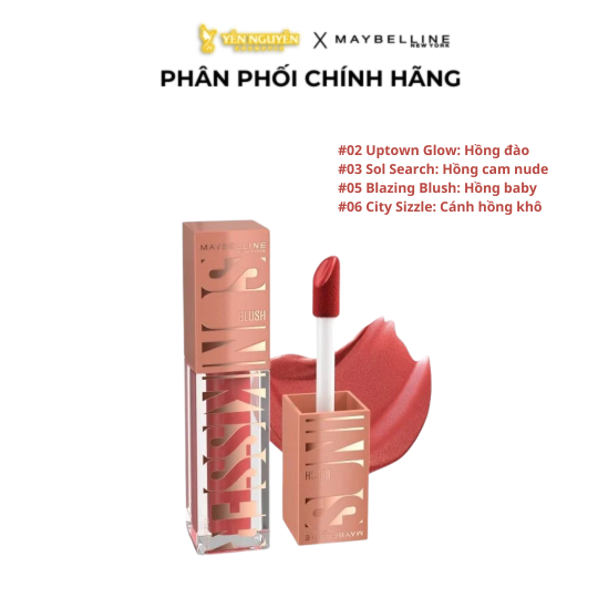 Má Hồng Kem Maybelline Sunkisser Blush