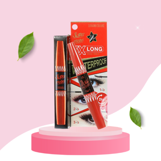 Mascara 2 Đầu Nối Mi Sivanna Super Model 5x Long