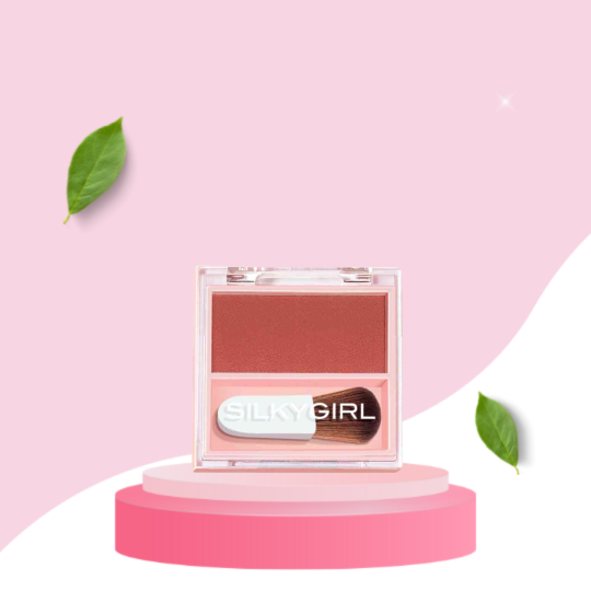 Phấn Má Hồng Silkygirl Blush Hour 04 Crush Cherry Rosy Pink