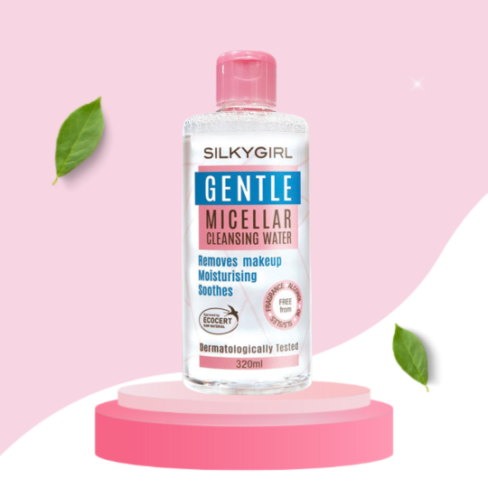 Nước Tẩy Trang Silkygirl Làm Sạch Da Dịu Nhẹ Gentle Micellar Cleansing Water 320ml