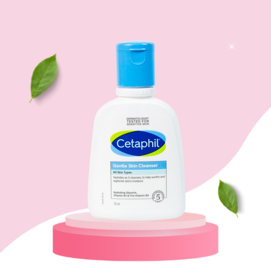 Sữa Rửa Mặt Cetaphil Gentle Skin Cleanser (125ml) Dịu Nhẹ, Lành Tính Với Mọi Loại Da