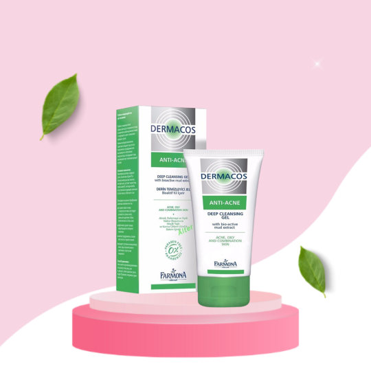 Gel Rửa Mặt Sạch Sâu Ngừa Mụn Anti-Acne Dermacos 150ml