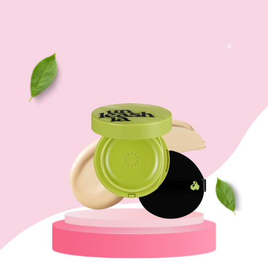 Phấn Nước Bán Lì Unleashia Satin Wear Healthy-Green Cushion SPF30/PA++
