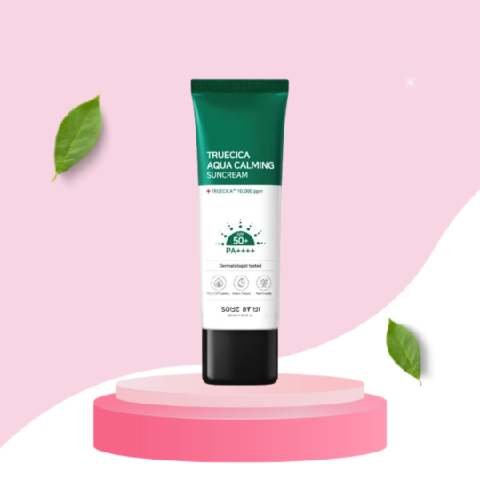 Kem Chống Nắng Some By Mi Truecica Aqua Calming SPF50+ 50ml