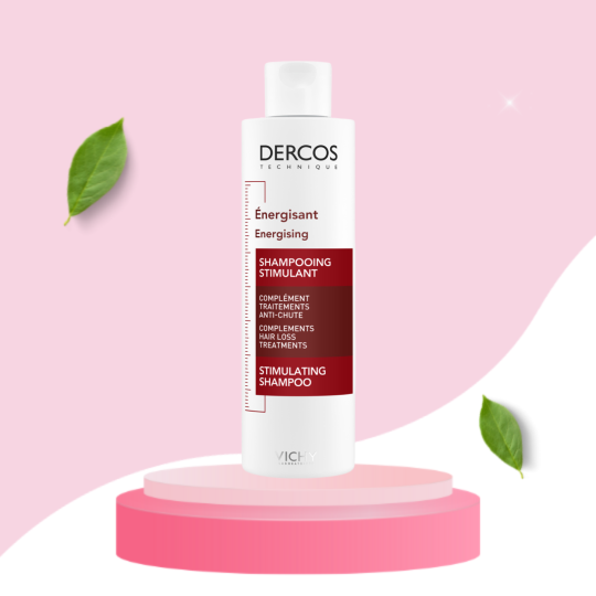 Dầu Gội Tăng Cường Dưỡng Tóc, Giảm Tóc Rụng Vichy Dercos Technique Energising Shampoo Targets Hairloss 200ml