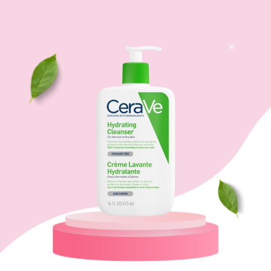 Sữa Rửa Mặt Cerave Hydrating Facial Cleanser ( Da Khô ) 473ml
