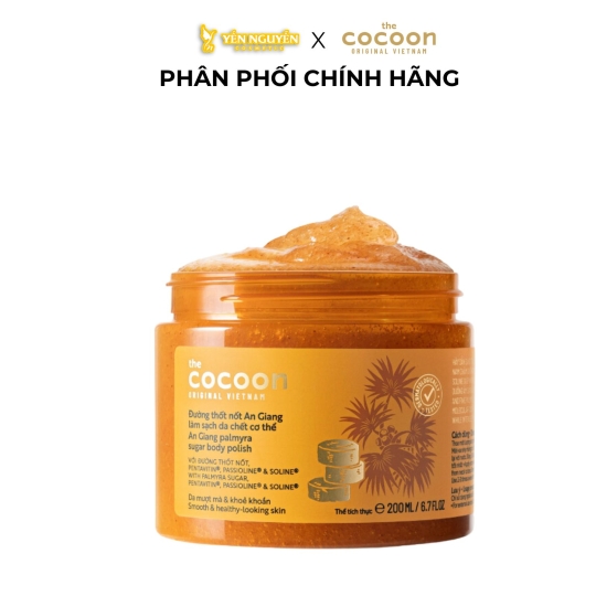 Tẩy Tế Bào Chết The Cocoon Đường Thốt Nốt An Giang 200ml 