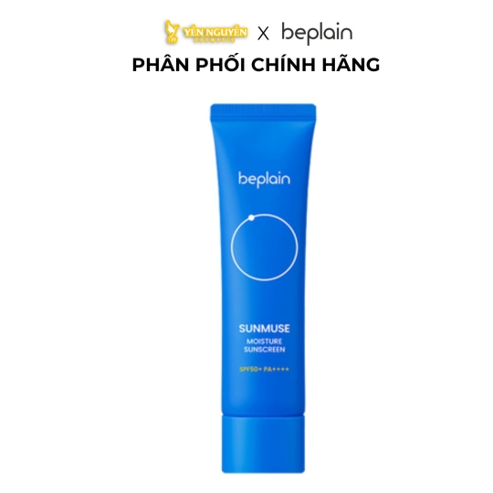 Kem Chống Nắng Hóa Học Phổ Rộng Beplain Sunmuse Moisture Sunscreen SPF50+ PA++++ 50ml