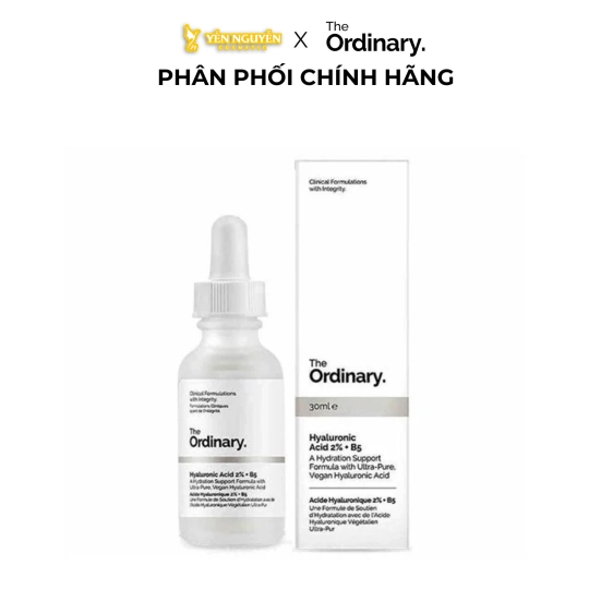 Tinh Chất Cấp Nước Và Phục Hồi Da The Ordinary Hyaluronic Acid 2% + B5