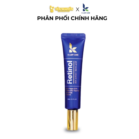 Kem Dưỡng K Lady Care Trẻ Hoá Da Và Chống Lão Hoá Retinol 0.5 30ml