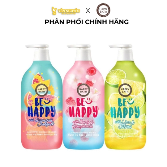 Sữa Tắm HAPPY BATH Phiên Bản Be Happy - 900g