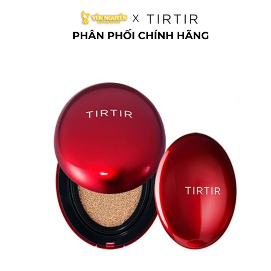 Phấn Nước TIRTIR Mask Fit Red Cushion SPF40/ PA++ Full Size 18g - 23N SAND Đỏ