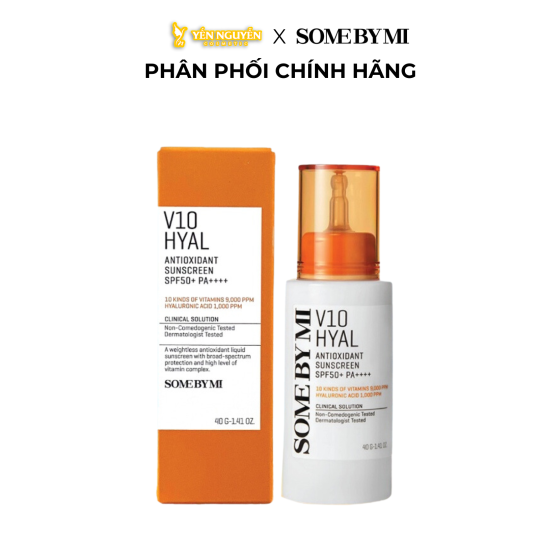 Kem Chống Nắng Some By Mi V10 Hyal Antioxidant Sunscreen 40g