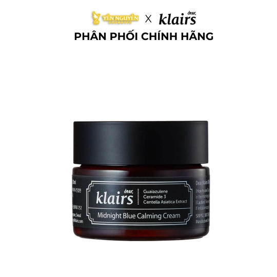 Kem Dưỡng Ẩm Làm Dịu Da Klairs Midnight Blue Calming Cream 30ml