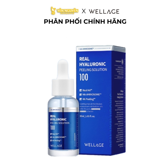 Serum Wellage Real Hyaluronic Peeling solution 30ml